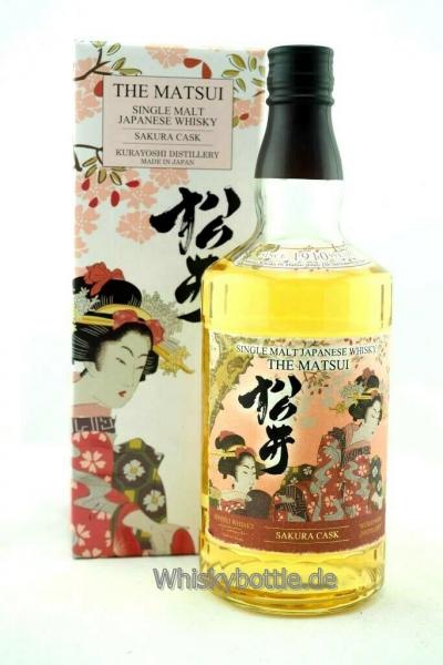The Matsui Single Malt Whisky Sakura 48,0% vol.0,7l